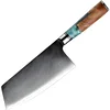 Damaskasti kuhinjski nož SH-39330 - Cleaver / Plava KP39330