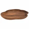 vidaXL Skleda za sadje JEPARA Teak rjava O 50 cm Trden tikov les