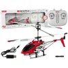 SYMA S107H 2.4G daljinsko voden helikopter, rdeč