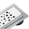 shumee Dekorativna plošča linearnega odtoka BASIC Decor Inox z mehurčki, 60 cm