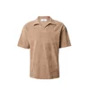 DAN FOX APPAREL Majica Leif  temno bež