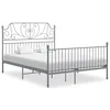 Okvir za krevet bez madraca sivi metalni 140 x 200 cm
