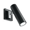Sollux SL.0498 - Zidna spot svetiljka DIREZIONE 1xGU10/40W/230V crna