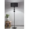 Podna lampa Hayal, Crna