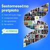Šestomesečna pretplata za audio-knjige na Slušaj.rs