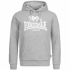 Moški pulover s kapuco Lonsdale 117033-Green/White