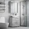 Set namještaja za kupaonicu TULUM 2 pcs Betonski sivi