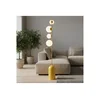 Podna lampa ETNO 4xG9/8W/230V narandžasta