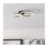 Eglo 901223 - LED prigušiva stropna svetiljka CALLIERA LED/12W/230V crna/zlatna