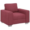 Sofa stolica Vinska crvena 100 cm tkanina