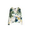 Desigual Pulover temno modra / gorčica / oliva / bela