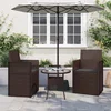 Jastučići za sjedenje 2 pcs Antracit 47 x 36 x 2 cm Poliester