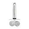 Double-wheeled pastry cutter, stainless steel, 16 cm - MasterClass