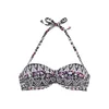 LASCANA Bikini zgornji del Yuca, črna