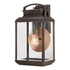 Elstead Lighting Elstead Byron 1 velika zunanja stenska svetilka, bronasta, imperialna, IP44, E27, (22100183)