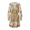 GUESS by Marciano Dolga srajca bež/zelena/oliva/roza