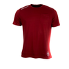 Moška majica Warrior Street Pocket Tee Burgundi S