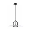 Luster na sajli HATTORI 1xGX53/15W/230V crne boje