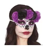 Guirca Šal s črnimi in vijoličnimi cvetovi - Catrina