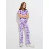 Sinsay - Flare tajice sa tie-dye uzorkom - lavanda
