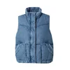 LEVIS Brezrokavnik Western Bubble Vest moder denim