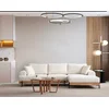 Atelier del Sofa Ugaona garnitura Eti Oak 98x78x280cm Bela