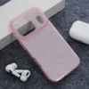 Maska Crystal Dust za iPhone 17 Pro Max pink