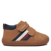 Tommy Hilfiger Superge Mid Cut Velcro Sneaker T1XH-35223-1269A242 Rjava