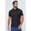 Tommy Hilfiger Polo majica Essential MW0MW35585 Črna Regular Fit