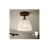 Brilagi - LED plafonski luster ANTHONY 1xE14/60W/230V hrast/orah/bela