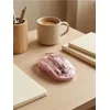 Sinsay - Bežični miš sa providnim kućištem - pastelno roze