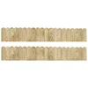 Rolane ograde 2 kom 120 cm od impregnirane borovine