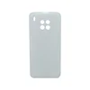 Maska za telefon TRANSPARENT COLOR za Huawei Honor 50 Lite bela