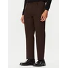 BOSS Chino hlače H-Perino 50572014 Temno rjava Tapered Fit