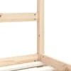 Okvir za dječji krevet 2x(90x200) cm od masivne borovine