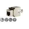Solarix CAT5E STP keystone SXKJ-5E-STP-BK