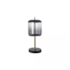 Rabalux Delice, stona, LED 6W, crna/bronz/smoke