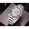 Naviforce 9117M Silver muški sat sa metalnom narukvicom