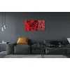 tulup.si Slika na steklu Roses 120x60 cm 4 obešalnika