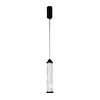 LED luster na sajli CORTE LED/10W/230V crna