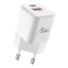 Kućni punjač KONFULON JK75/ GaN/ QC3.0 18W/ PD 20W beli