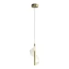 LED luster na sajli LARGO LED/10W/230V zlatni