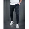 Denistar Muške pantalone 100/2225, Kargo, Tamnosive