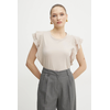 Liu Jo Sport Majica TA5178 J5904 Bež Regular Fit
