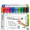 MARKER ZA BIJELU PLOČU 2MM PK10 RECIKLIRANI LUMOCOLOR STAEDTLER 351 C10 SORT