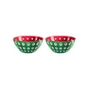 Guzzini Set Činija Le Murrine, 300 ml, 2 komada, Zeleni