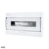 Schelinger Nadometna razdelilna omarica IP40 s sponkami N in PE, 1x18 modulov BM-A80-RDN-IP40-NPE-18P