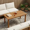 Gornji dio stola 90 x 45 x 3,5 cm Pravokutni Čvrsto teak drvo