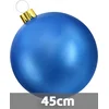 Ornamento Novogodišnja kugla 45cm - Plava ( 770008 )