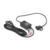 Adapter 2.4A vodootporni za motor 3m crni